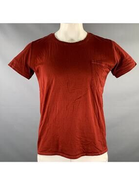 NICE COLLECTIVE Size XL Red Cotton Classic T-shirt